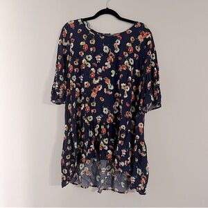 Pleione Colourful Floral  Tunic